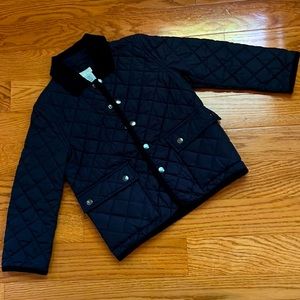 Crewcuts Navy Size 4-5 Quilted Barn Jacket
